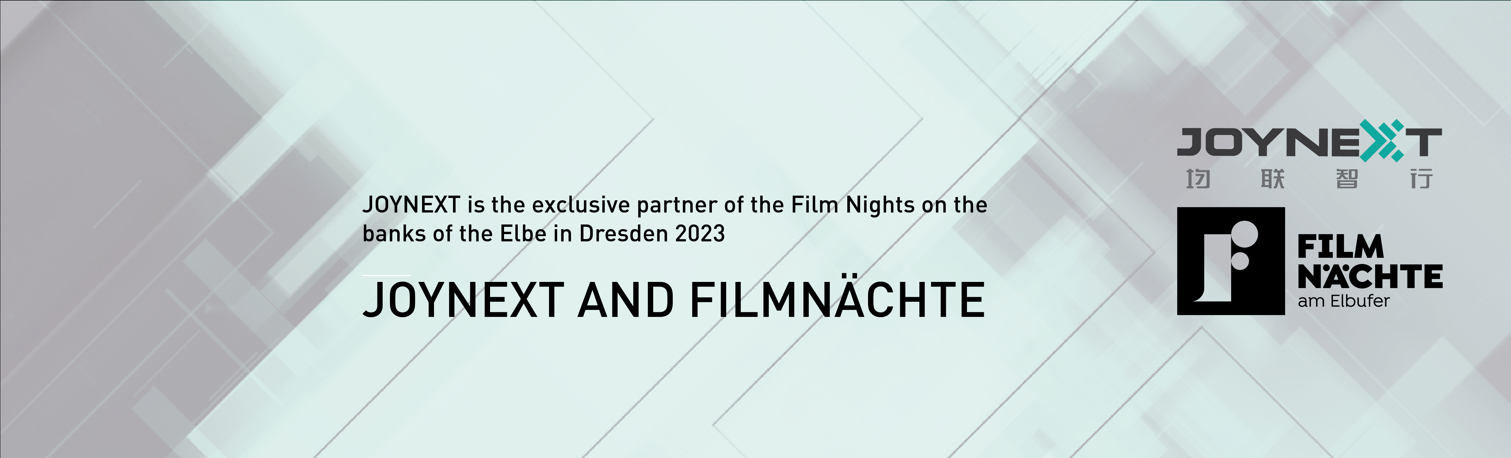JOYNEXT is the exclusive partner of the Film Nights on the banks of the Elbe in Dresden 2023
