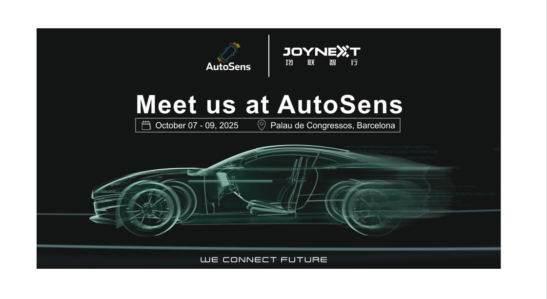 JOYNEXT presents key technologies for automated driving at AutoSens 2025 in Barcelona